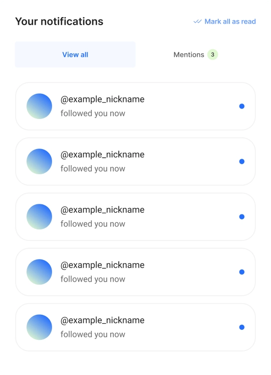Management von Benachrichtigungen