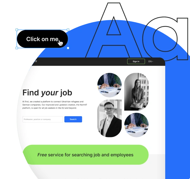 UI Design Leistungen